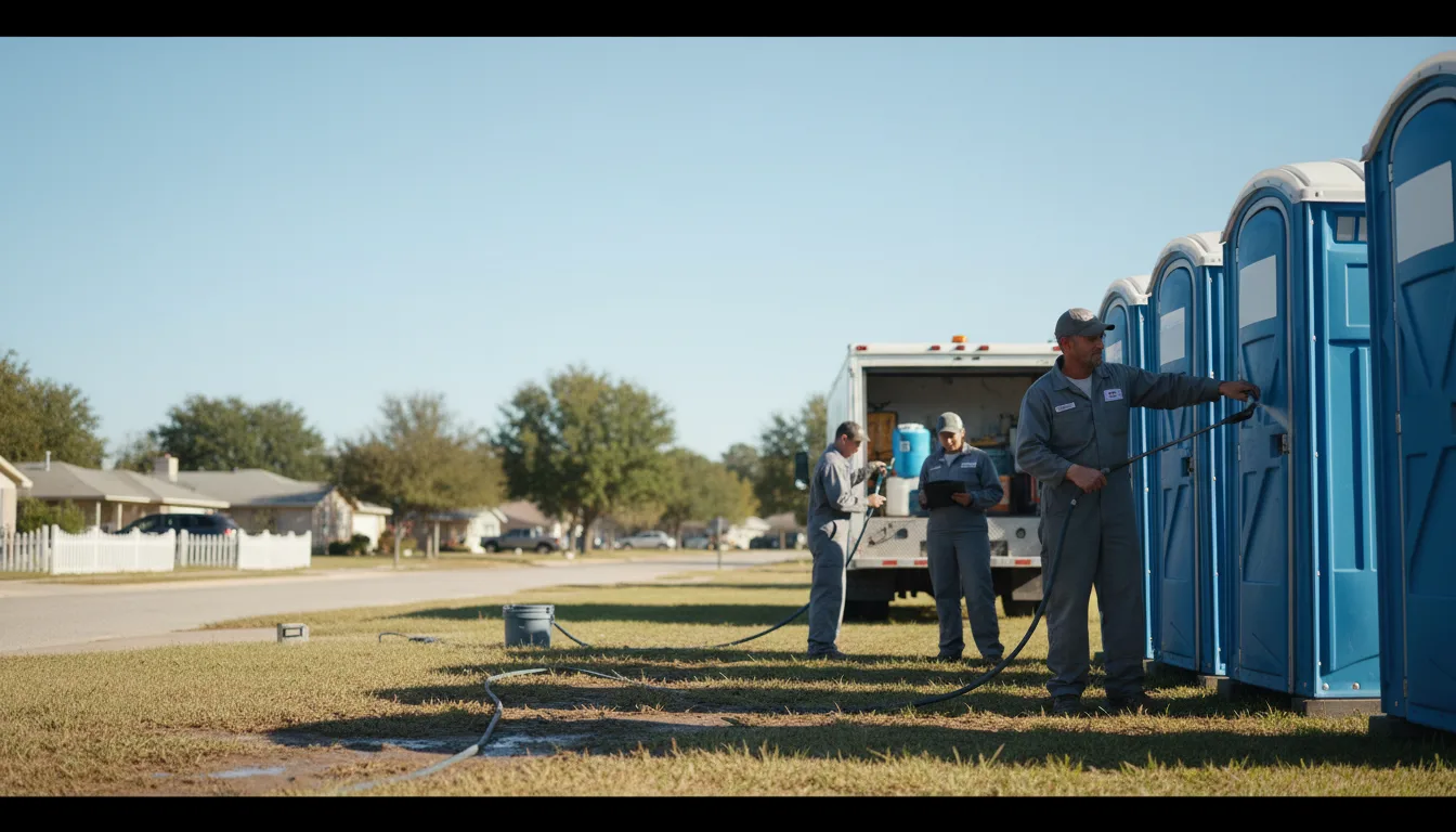 Long-Term Portable Toilet Rental in Roselle, IL near me